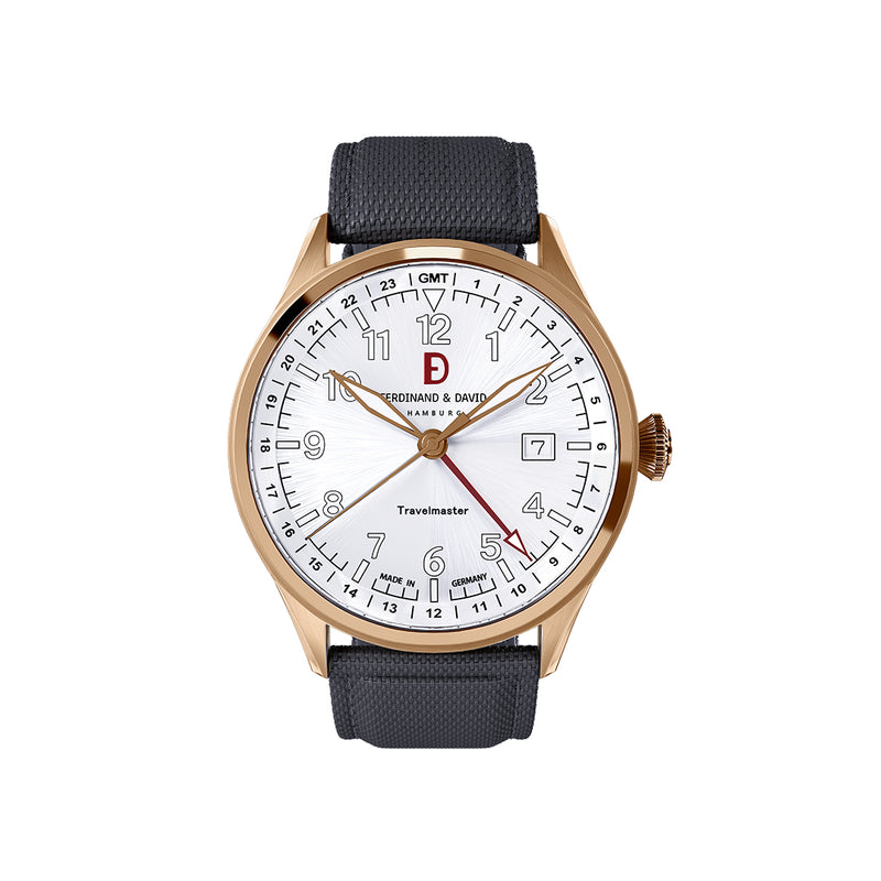 Travelmaster Rosé Gold//Perlmuttweiss